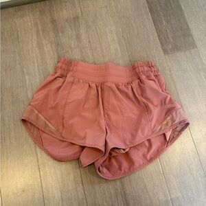 Pink Lululemon Shorts